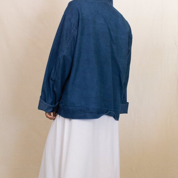 Denim Chore Jacket by Dr Collectors | Size Small-Large - Picture 7 of 8